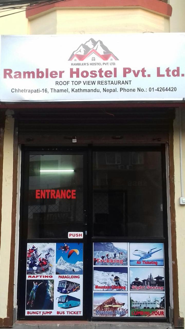 Rambler Hostel Pvt Ltd Катманду Экстерьер фото